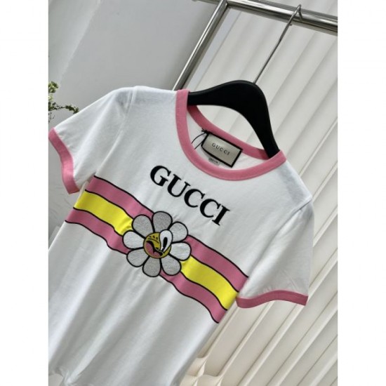 2024SS short sleeve T-shirt GUCCI Gucci This summer's most popular brand 2024SS short sleeve T-shirt GUCCI Gucci This summer's most popular brand