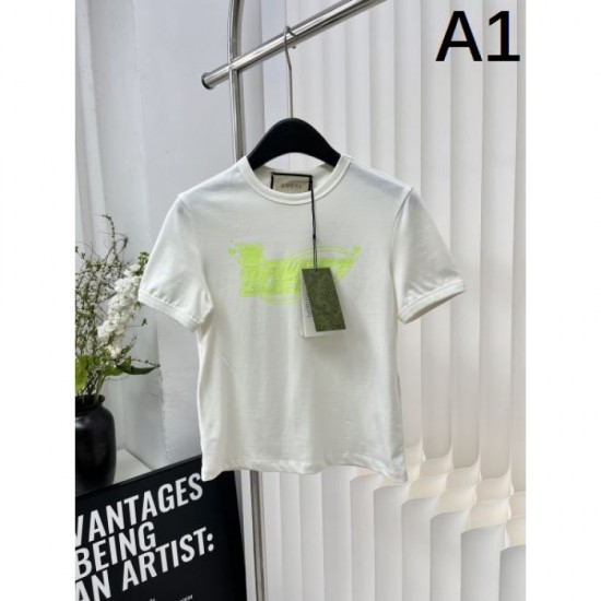2024SS short sleeve T-shirt GUCCI Gucci Celebrities are also obsessed with the brand new item 2024SS short sleeve T-shirt GUCCI Gucci Celebrities are also obsessed with the brand new item
