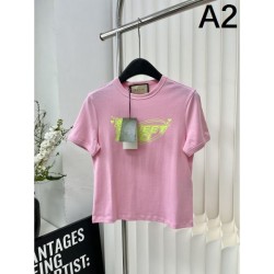 2024SS short sleeve T-shirt GUCCI Gucci Celebrities are also obsessed with the brand new item