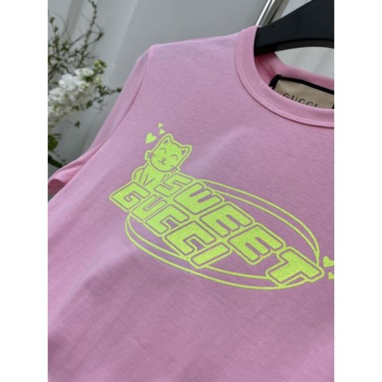 2024SS short sleeve T-shirt GUCCI Gucci Celebrities are also obsessed with the brand new item 2024SS short sleeve T-shirt GUCCI Gucci Celebrities are also obsessed with the brand new item