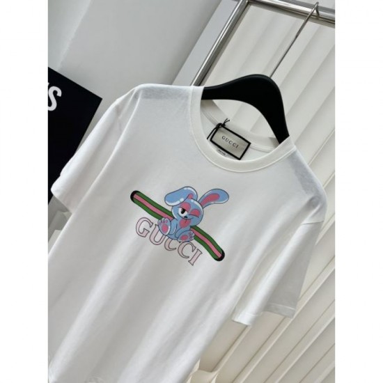 2024SS Short Sleeve T-shirt GUCCI Gucci Upgrade your summer classic style 2024SS Short Sleeve T-shirt GUCCI Gucci Upgrade your summer classic style