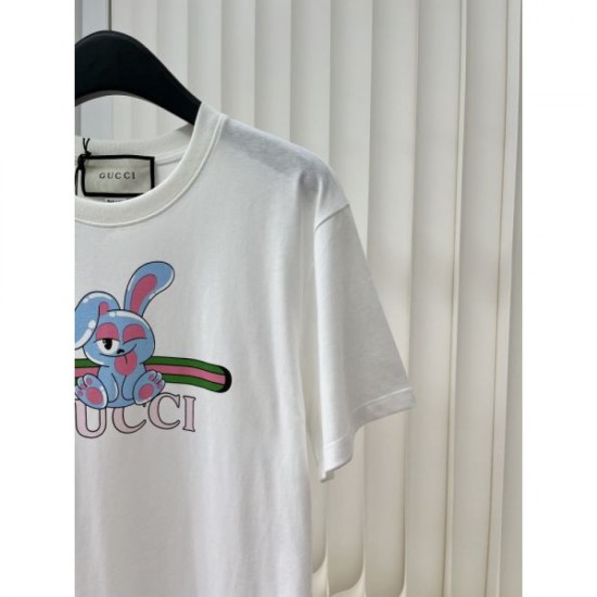 2024SS Short Sleeve T-shirt GUCCI Gucci Upgrade your summer classic style 2024SS Short Sleeve T-shirt GUCCI Gucci Upgrade your summer classic style