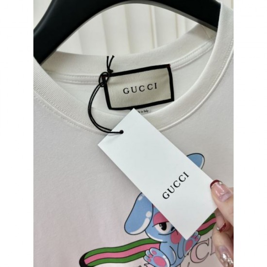 2024SS Short Sleeve T-shirt GUCCI Gucci Upgrade your summer classic style 2024SS Short Sleeve T-shirt GUCCI Gucci Upgrade your summer classic style