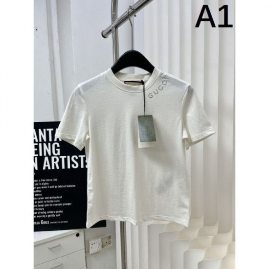 2024SS Short Sleeve T-shirt GUCCI Gucci A new item that has been featured in many magazines 2024SS Short Sleeve T-shirt GUCCI Gucci A new item that has been featured in many magazines