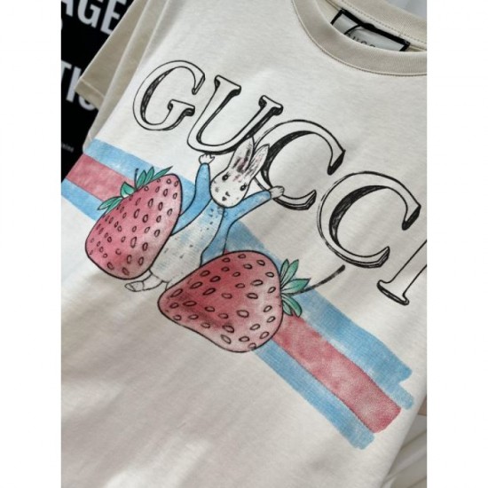 2024SS short sleeve T-shirt GUCCI Gucci Last year's popular item New 2024SS short sleeve T-shirt GUCCI Gucci Last year's popular item New
