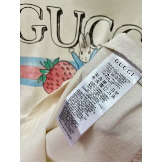 2024SS short sleeve T-shirt GUCCI Gucci Last year's popular item New 2024SS short sleeve T-shirt GUCCI Gucci Last year's popular item New
