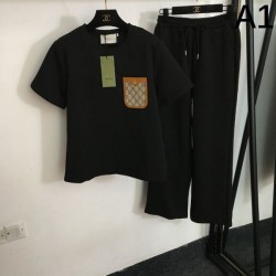 2024SS Top and Bottom Set GUCCI Gucci New Wear Elegantly