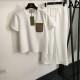 2024SS Top and Bottom Set GUCCI Gucci New Wear Elegantly 2024SS Top and Bottom Set GUCCI Gucci New Wear Elegantly