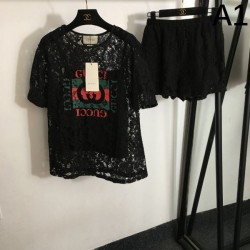2024SS top and bottom set GUCCI Gucci is especially popular and elegant Sold out immediately
