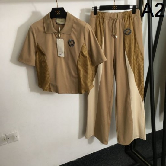 2024SS top and bottom set GUCCI Gucci limited time offer, worth buying 2024SS top and bottom set GUCCI Gucci limited time offer, worth buying