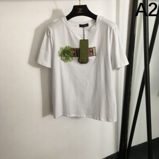 2024SS Short Sleeve T-shirt GUCCI Gucci Fashion sense is skyrocketing! 2024SS Short Sleeve T-shirt GUCCI Gucci Fashion sense is skyrocketing!