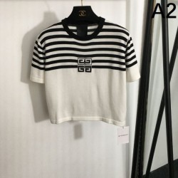 2024SS Short Sleeve Knit GIVENCHY Gift to Give