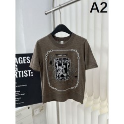 2024SS Short Sleeve T-shirt HERMES Very popular item every year