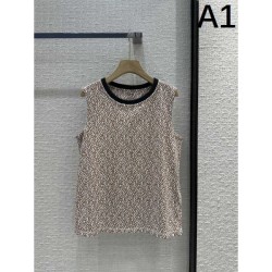 2024SS Tank Top T-shirt HERMES Chic Color