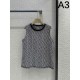 2024SS Tank Top T-shirt HERMES Chic Color 2024SS Tank Top T-shirt HERMES Chic Color