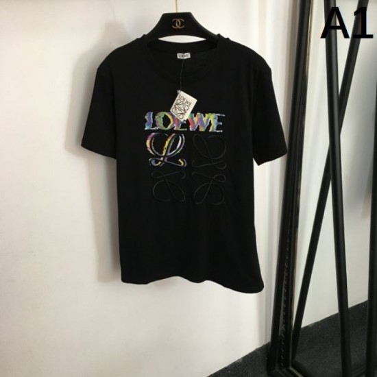 2024SS Short Sleeve T-shirt LOEWE The cutting edge of fashion! 2024SS Short Sleeve T-shirt LOEWE The cutting edge of fashion!