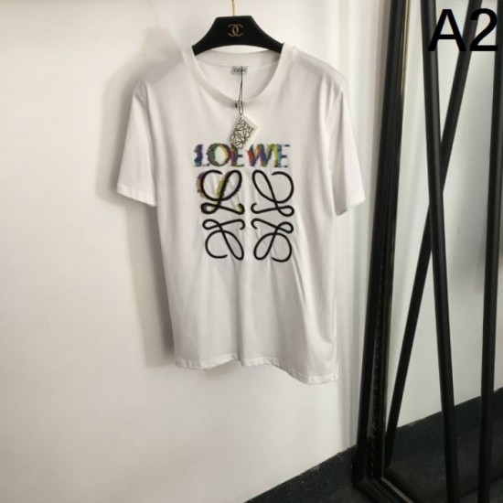 2024SS Short Sleeve T-shirt LOEWE The cutting edge of fashion! 2024SS Short Sleeve T-shirt LOEWE The cutting edge of fashion!