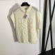 2024SS Knit Vest LOEWE Outstanding and attractive item 2024SS Knit Vest LOEWE Outstanding and attractive item
