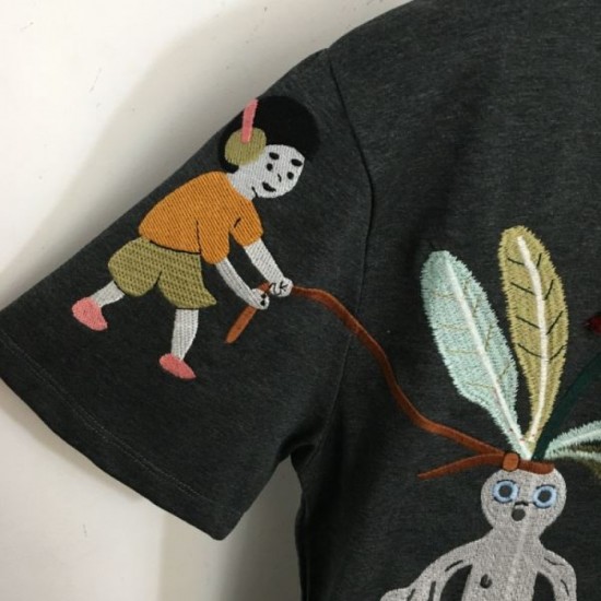 2024SS Short Sleeve T-shirt LOEWE Popular item in both magazines and the city 2024SS Short Sleeve T-shirt LOEWE Popular item in both magazines and the city