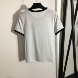 2024SS Short Sleeve T-shirt LOEWE Spring/Summer Super Popular Limited Collaboration
