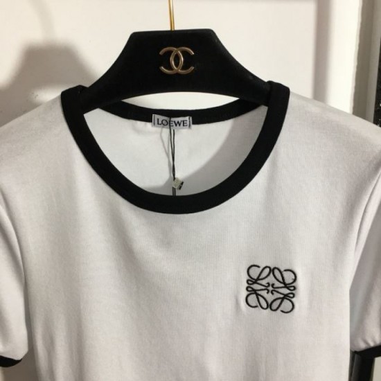 2024SS Short Sleeve T-shirt LOEWE Spring/Summer Super Popular Limited Collaboration 2024SS Short Sleeve T-shirt LOEWE Spring/Summer Super Popular Limited Collaboration