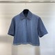 2024SS Denim Short Sleeve LOEWE Get it at the new sale price 2024SS Denim Short Sleeve LOEWE Get it at the new sale price