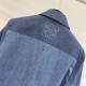 2024SS Denim Short Sleeve LOEWE Get it at the new sale price 2024SS Denim Short Sleeve LOEWE Get it at the new sale price