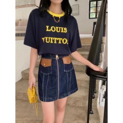 2024SS Short Sleeve T-shirt LOUIS VUITTON Spring/Summer Trend