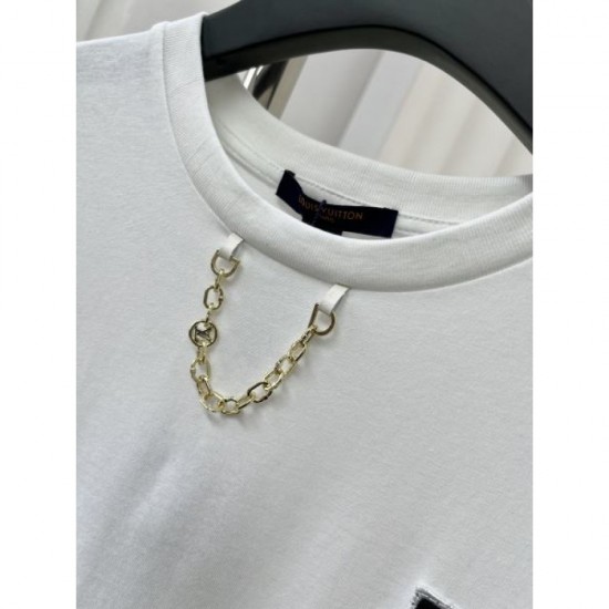 2024SS Short Sleeve T-shirt LOUIS VUITTON Advanced Design 2024SS Short Sleeve T-shirt LOUIS VUITTON Advanced Design