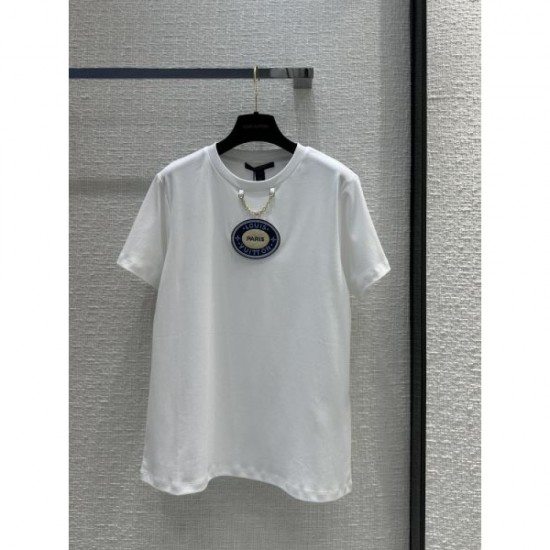 2024SS Short Sleeve T-shirt LOUIS VUITTON Adult-like texture 2024SS Short Sleeve T-shirt LOUIS VUITTON Adult-like texture