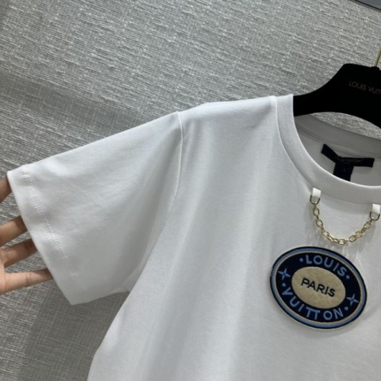 2024SS Short Sleeve T-shirt LOUIS VUITTON Adult-like texture 2024SS Short Sleeve T-shirt LOUIS VUITTON Adult-like texture