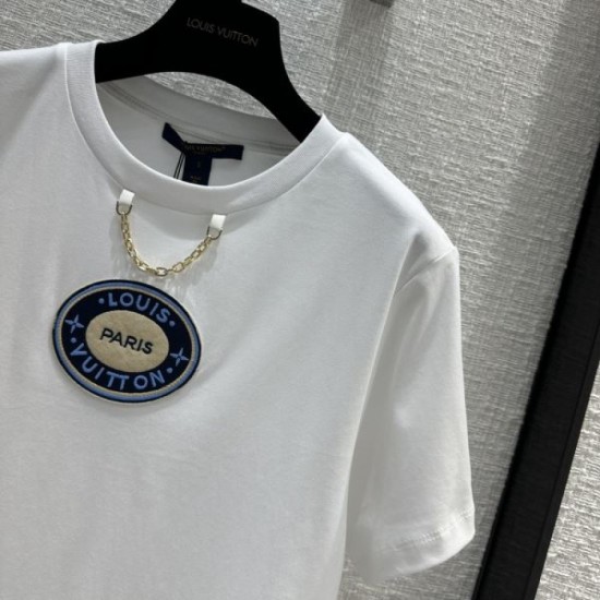2024SS Short Sleeve T-shirt LOUIS VUITTON Adult-like texture 2024SS Short Sleeve T-shirt LOUIS VUITTON Adult-like texture