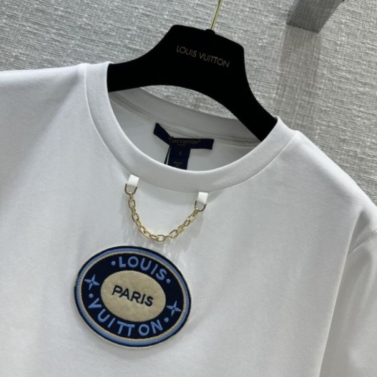 2024SS Short Sleeve T-shirt LOUIS VUITTON Adult-like texture 2024SS Short Sleeve T-shirt LOUIS VUITTON Adult-like texture