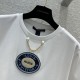 2024SS Short Sleeve T-shirt LOUIS VUITTON Adult-like texture 2024SS Short Sleeve T-shirt LOUIS VUITTON Adult-like texture