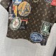2024SS Short Sleeve T-shirt LOUIS VUITTON Louis Vuitton Hot New Summer Items 2024SS Short Sleeve T-shirt LOUIS VUITTON Louis Vuitton Hot New Summer Items