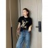2024SS Short Sleeve T-shirt LOUIS VUITTON Louis Vuitton Latest Love at First Sight
