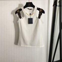 2024SS Shoulder Vest LOUIS VUITTON Affordable! Stylish