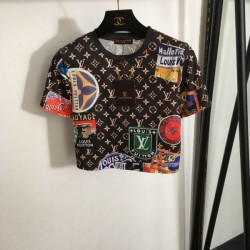 2024SS Short Sleeve T-shirt LOUIS VUITTON Long-lasting