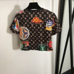 2024SS Short Sleeve T-shirt LOUIS VUITTON Long-lasting