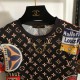 2024SS Short Sleeve T-shirt LOUIS VUITTON Long-lasting 2024SS Short Sleeve T-shirt LOUIS VUITTON Long-lasting