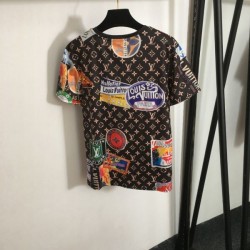 2024SS Short Sleeve T-shirt LOUIS VUITTON Excellent trendiness