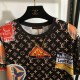2024SS Short Sleeve T-shirt LOUIS VUITTON Excellent trendiness 2024SS Short Sleeve T-shirt LOUIS VUITTON Excellent trendiness