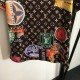 2024SS Short Sleeve T-shirt LOUIS VUITTON Excellent trendiness 2024SS Short Sleeve T-shirt LOUIS VUITTON Excellent trendiness