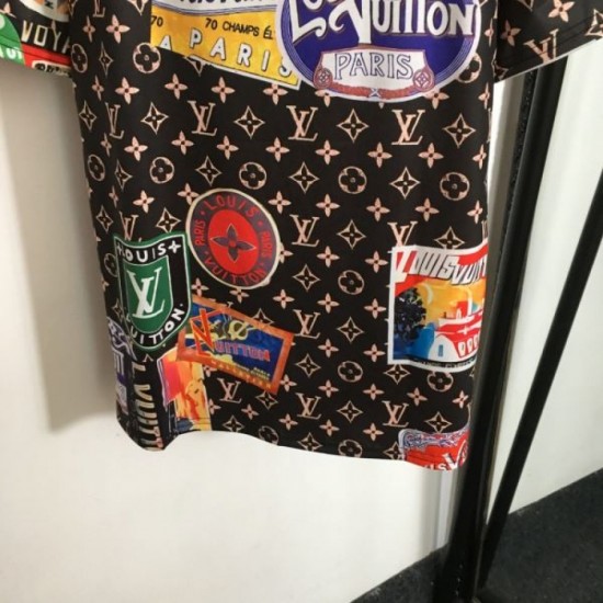 2024SS Short Sleeve T-shirt LOUIS VUITTON Excellent trendiness 2024SS Short Sleeve T-shirt LOUIS VUITTON Excellent trendiness