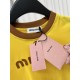 2024SS tank top MIU MIU Spring/summer standard new item 2024SS tank top MIU MIU Spring/summer standard new item