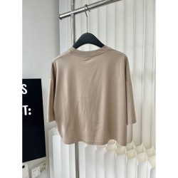 2024SS short sleeve T-shirt MIU MIU Great use during spring and summer