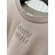 2024SS short sleeve T-shirt MIU MIU Great use during spring and summer 2024SS short sleeve T-shirt MIU MIU Great use during spring and summer