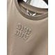 2024SS short sleeve T-shirt MIU MIU New spring/summer release 2024SS short sleeve T-shirt MIU MIU New spring/summer release