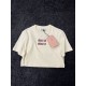 2024SS Short Sleeve T-shirt MIU MIU Stylish Style 2024SS Short Sleeve T-shirt MIU MIU Stylish Style