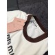 2024SS Short sleeve T-shirt MIU MIU Must-see, elegant and elegant 2024SS Short sleeve T-shirt MIU MIU Must-see, elegant and elegant